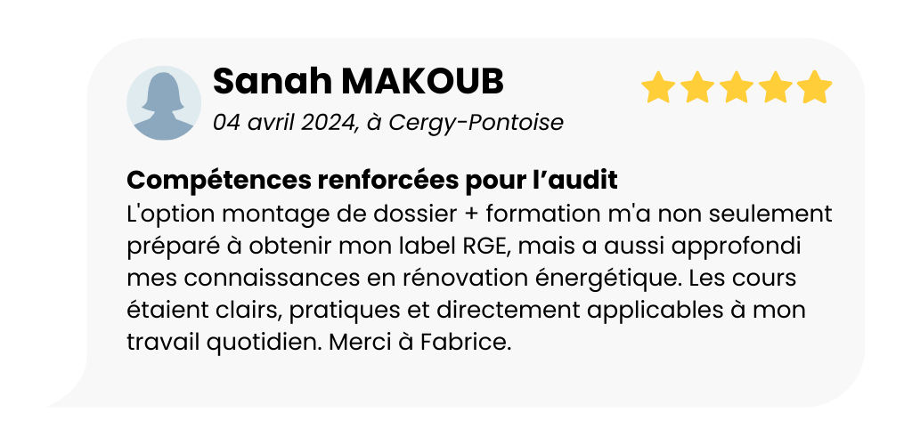 Avis 8 - Sanah MAKOUB