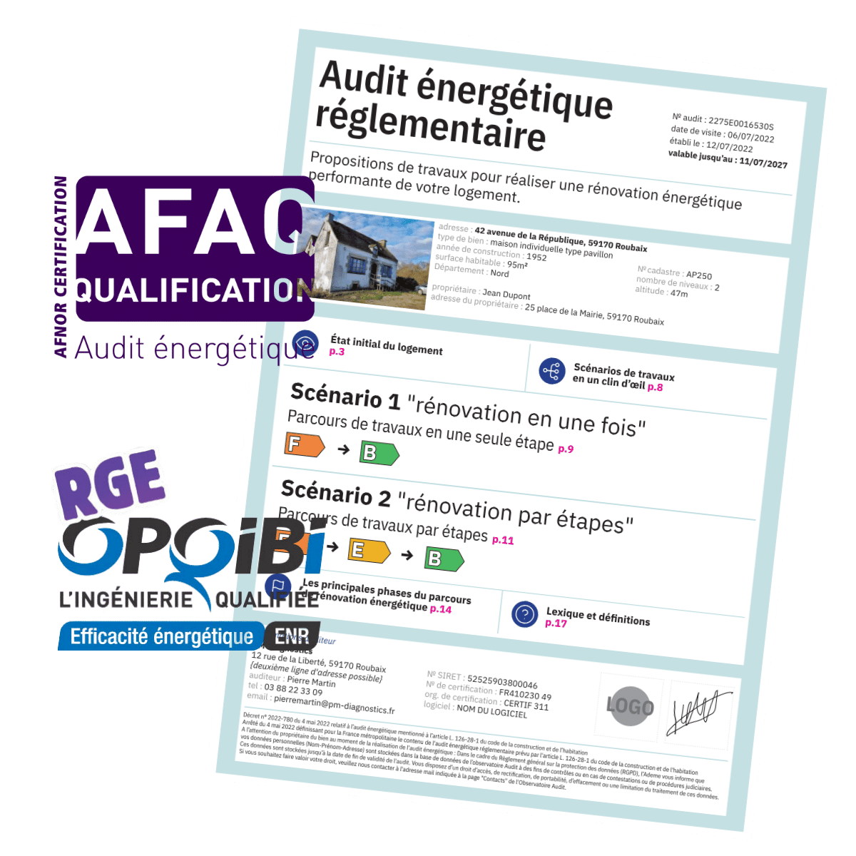 qualification audit énergétique