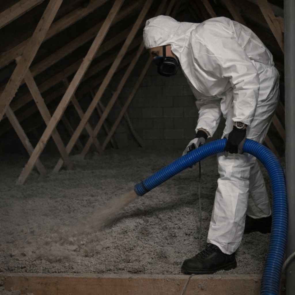 Formation isolation des combles perdus par soufflage